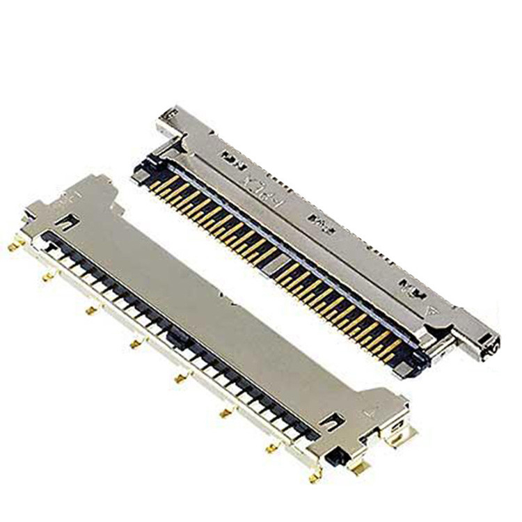 CABLINE-CX II 커버가 없는 40핀 케이블, 20978-040T-01, A40 핀 LVDS 커넥터와 0.25mm 피치와 지평