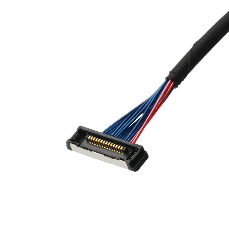 케이블 SS 마이크로 코아시얼 케이블 20380 커넥터 I-PEX 20380-R14T-06 0.4mm Pitch 14P 커넥터