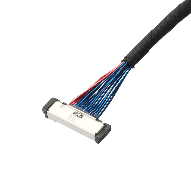 케이블 SS 마이크로 코아시얼 케이블 20380 커넥터 I-PEX 20380-R14T-06 0.4mm Pitch 14P 커넥터