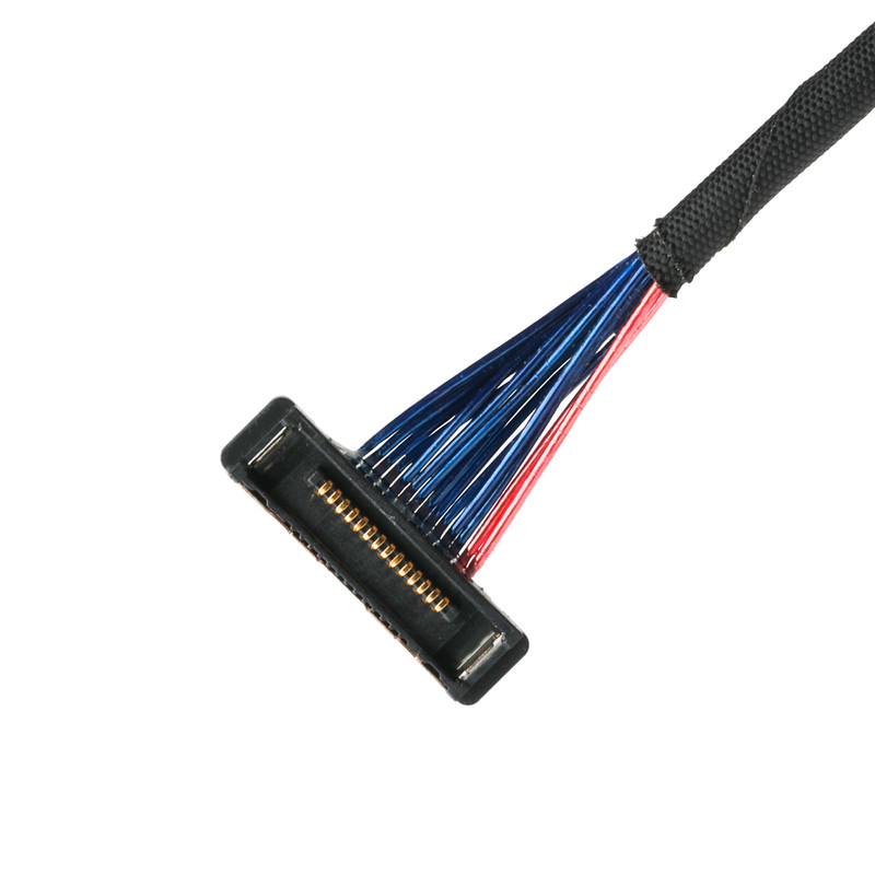 케이블 SS 마이크로 코아시얼 케이블 20380 커넥터 I-PEX 20380-R14T-06 0.4mm Pitch 14P 커넥터