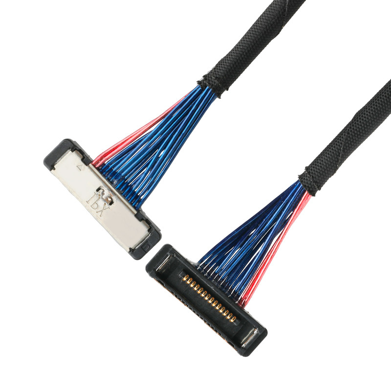 케이블 SS 마이크로 코아시얼 케이블 20380 커넥터 I-PEX 20380-R14T-06 0.4mm Pitch 14P 커넥터