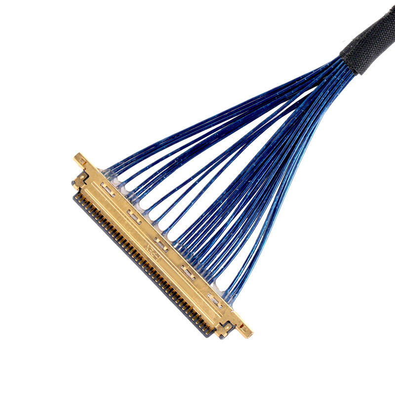 Lvds JAE 마이크로 코아시얼 케이블 FI JT40C CSH1 ~ HD1P040MA1 가상 현실 장치에 사용