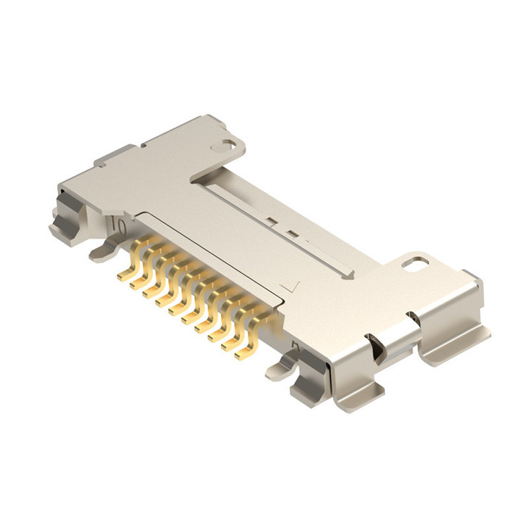 CABLINE-CA 10p 20633-310T-01S 기계 잠금 플러그와 마이크로 코아시얼 커넥터