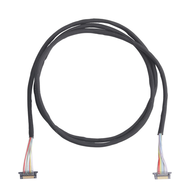 LCD 모니터 DW-5 20598-010T-02 0.5 밀리미터 동안 라이프즈 동축 케이블 컨넥터는 10개 핀을 던집니다