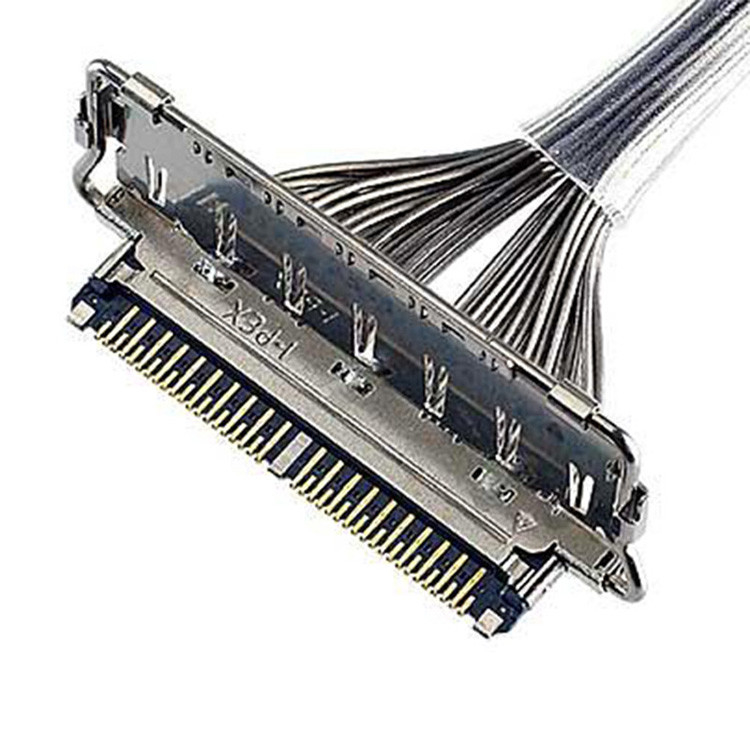 수평 짝짓기 유형 마이크로 코아시얼 커넥터 Lvds 커넥터 유형 40 핀 Lvds 커넥터 20977-040T 040E 01