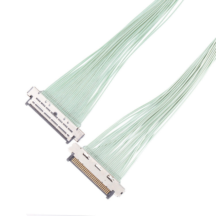 마이크로 코아시얼 케이블 커넥터 KEL USL20 30SS 0.4mm Pitch, IDC 커넥터