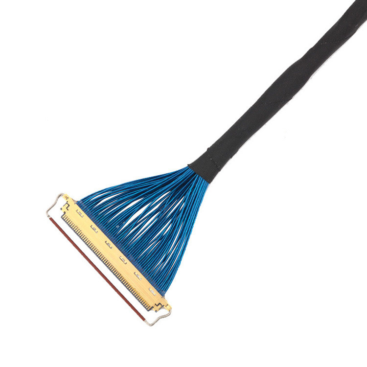 LVDS 디스플레이 커넥터 마이크로 코아시얼 LVDS EDP 케이블 집합 I PEX 20633-260T-01S