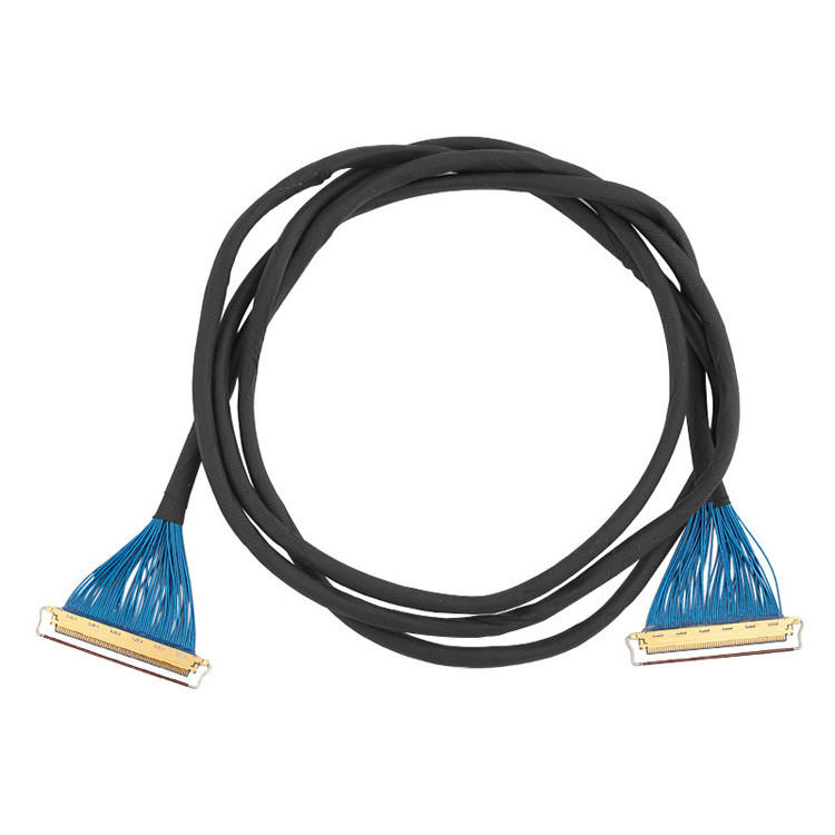 LVDS 디스플레이 커넥터 마이크로 코아시얼 LVDS EDP 케이블 집합 I PEX 20633-260T-01S