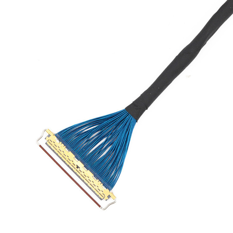 LVDS 디스플레이 커넥터 마이크로 코아시얼 LVDS EDP 케이블 집합 I PEX 20633-260T-01S
