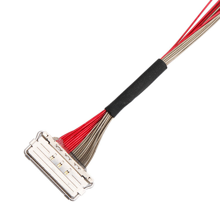 공장 사용자 정의 I-PEX 20679-020T-01 0.4mm Pitch 20pin LVDS 동축 케이블 220mm