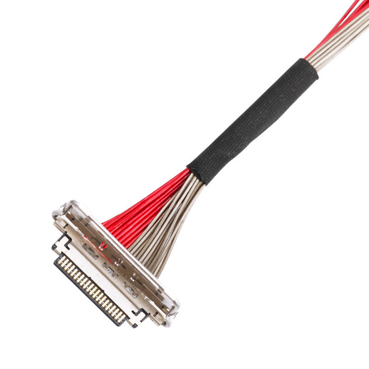 공장 사용자 정의 I-PEX 20679-020T-01 0.4mm Pitch 20pin LVDS 동축 케이블 220mm