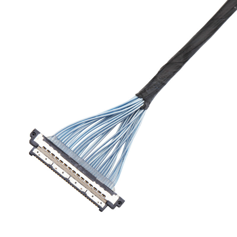 I-Pex 20453-230T-03 To Kel SSL20-30S 마이크로 코아시얼 케이블 30P Lvds Edp 케이블 조립