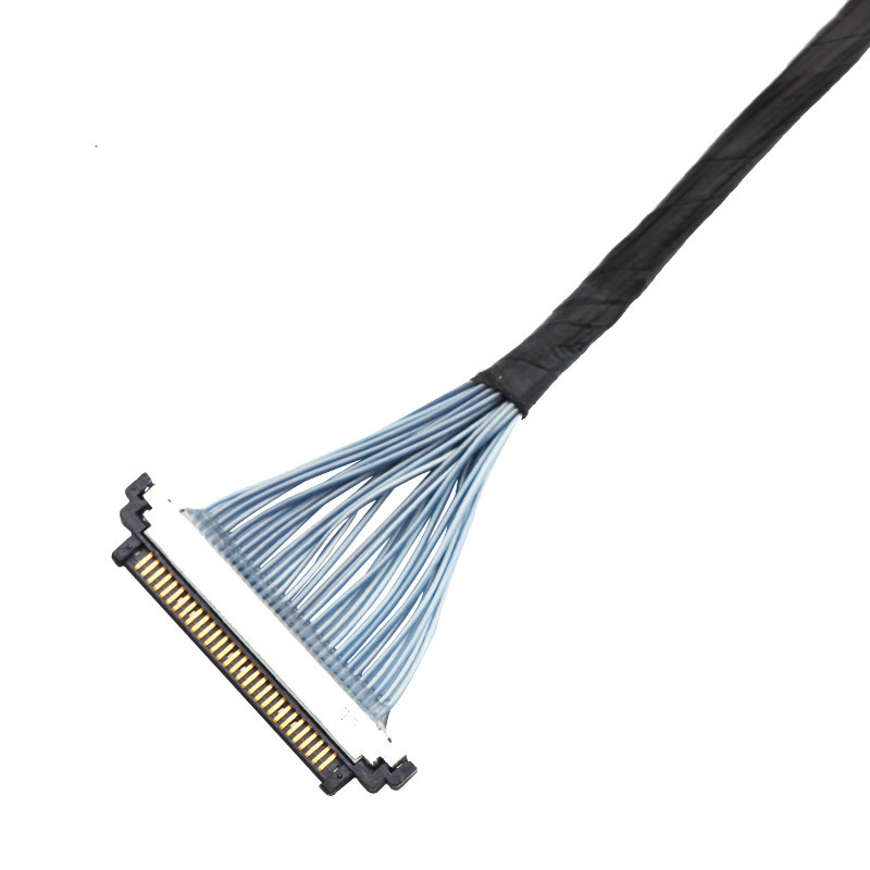 I-Pex 20453-230T-03 To Kel SSL20-30S 마이크로 코아시얼 케이블 30P Lvds Edp 케이블 조립