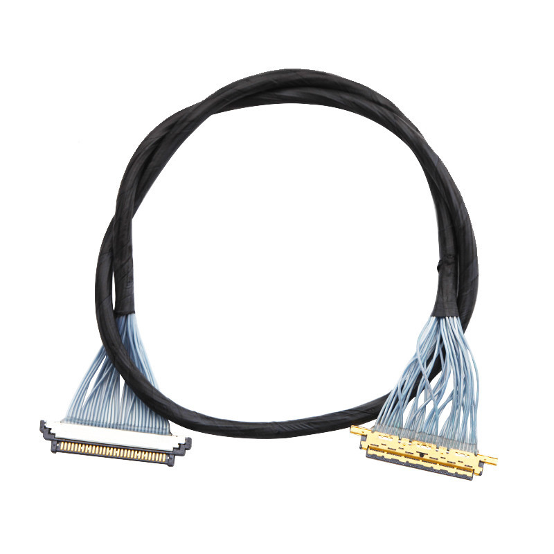 I-Pex 20453-230T-03 To Kel SSL20-30S 마이크로 코아시얼 케이블 30P Lvds Edp 케이블 조립