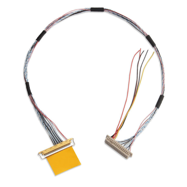 1.25mm 0.5mm Lvds 동축 케이블 Df13 30ds 1.25 C ~ I Pex 20453 040t 13