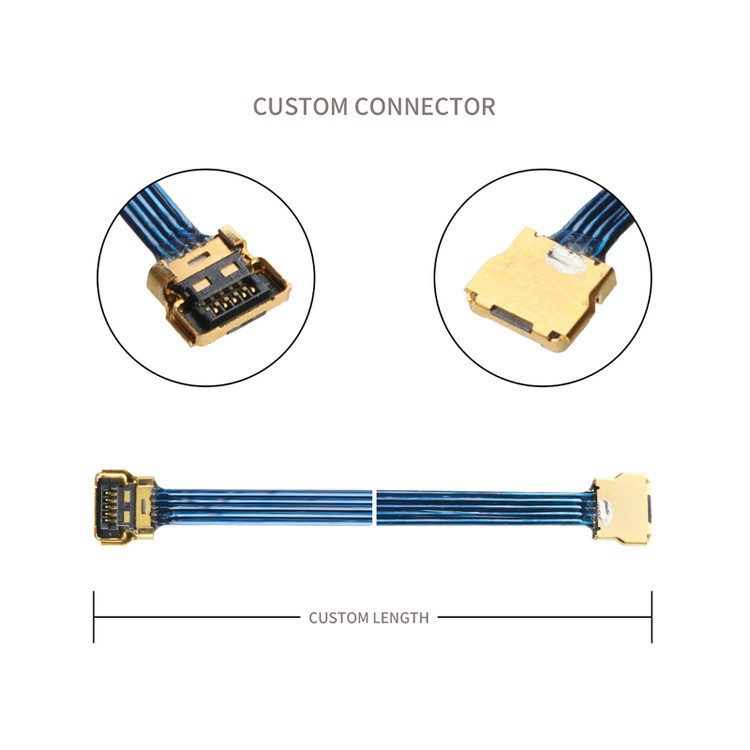 5 핀 30pin 20857-005T-01 I Pex 20380-R30T-060 Lvds 5P 마이크로 코아시얼 케이블