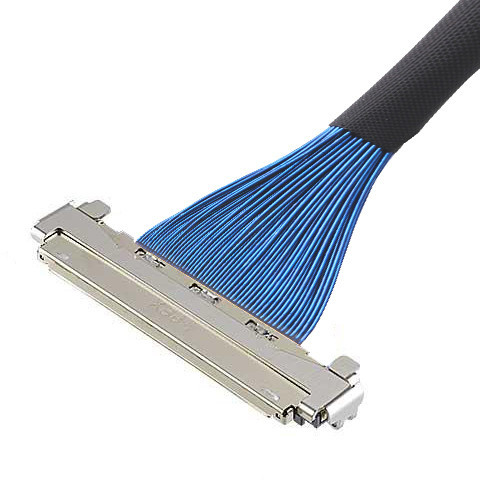 Ipex 마이크로 코엑스 케이블 60P 케이블 라인-Um 20878-060t-01 용기 플러그 부품 셸 하우스 잠금 덮개