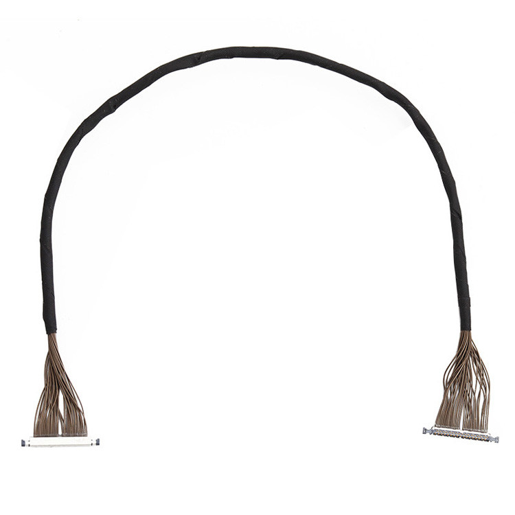 드론용 Lvds 케이블 32P 커넥터 32 핀 마이크로 코아시얼 케이블 I PEX 0.3mm 피치 20496-032T-40