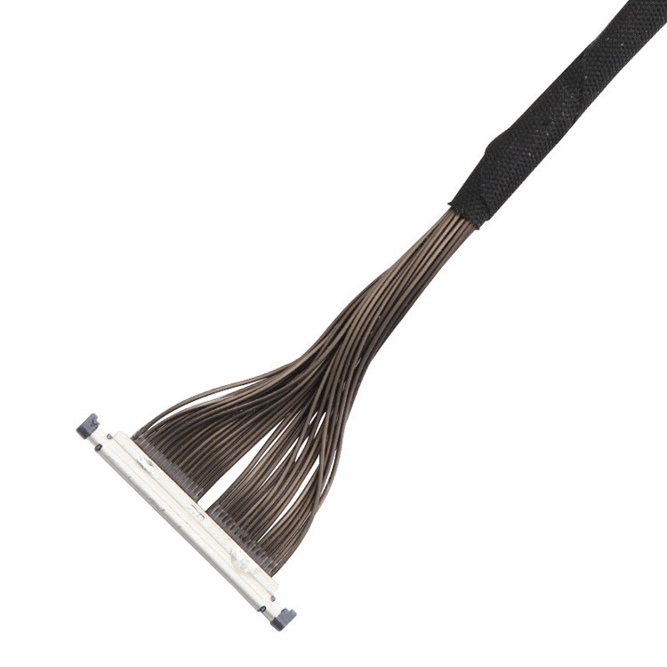 드론용 Lvds 케이블 32P 커넥터 32 핀 마이크로 코아시얼 케이블 I PEX 0.3mm 피치 20496-032T-40