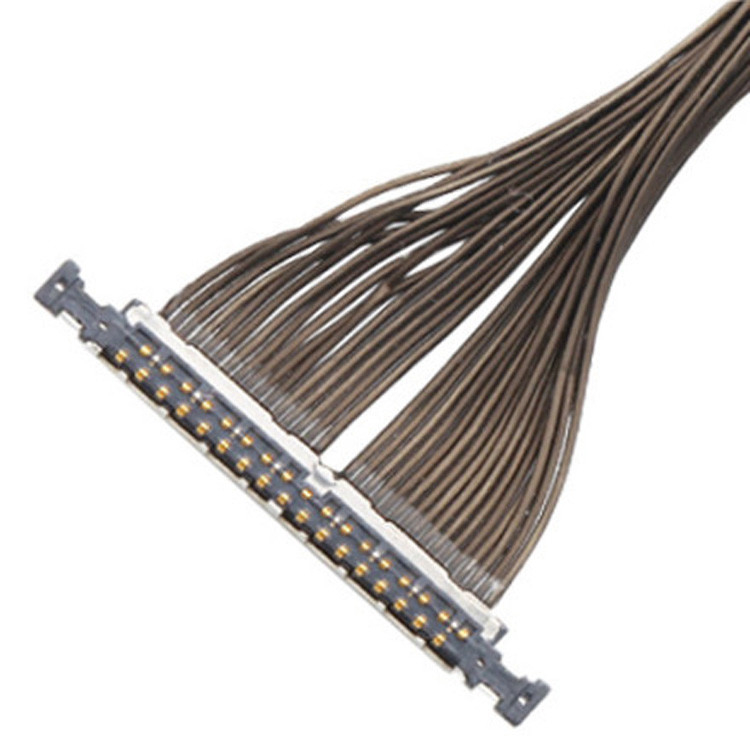 드론용 Lvds 케이블 32P 커넥터 32 핀 마이크로 코아시얼 케이블 I PEX 0.3mm 피치 20496-032T-40