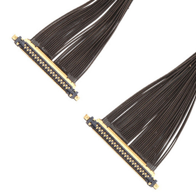 0.25mm Pitch I PEX CABLINE-UX II 20531-034T-02 ~ 20531-034T-02 IPEX 20531 시리즈 30P 마이크로 코아시얼 케이블