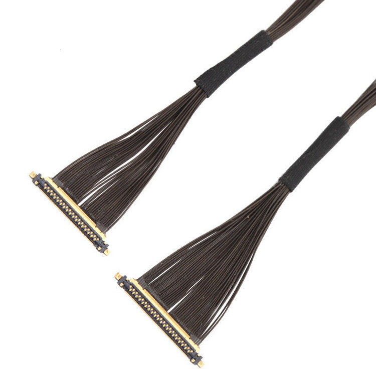 0.25mm Pitch I PEX CABLINE-UX II 20531-034T-02 ~ 20531-034T-02 IPEX 20531 시리즈 30P 마이크로 코아시얼 케이블