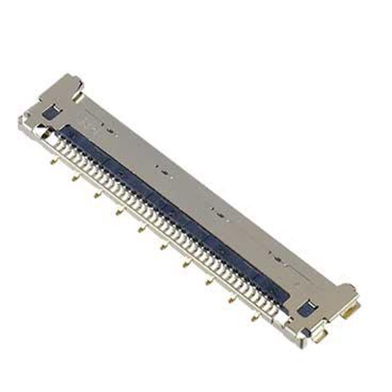 IIF 20856-040T-01 50P 마이크로 코엑스 케이블 집합체 다점 지상 및 기계적 잠금으로 완전히 보호