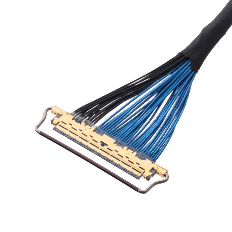 I-PEX CABLINE-CA 20633-250T-01S 50P 0.4mm pitch 수평 짝짓기 유형 기계적 잠금과 마이크로 코아시얼 커넥터