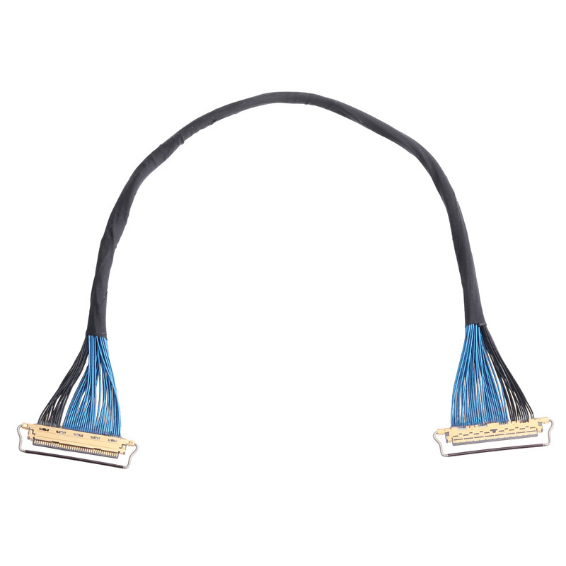 I-PEX CABLINE-CA 20633-250T-01S 50P 0.4mm pitch 수평 짝짓기 유형 기계적 잠금과 마이크로 코아시얼 커넥터