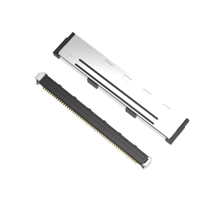 FPL II 50P Lvds 마이크로 코아시 케이블 20437-050T-01 0.5 mm Pitch 수직 결합형 마이크로 코아시얼 커넥터