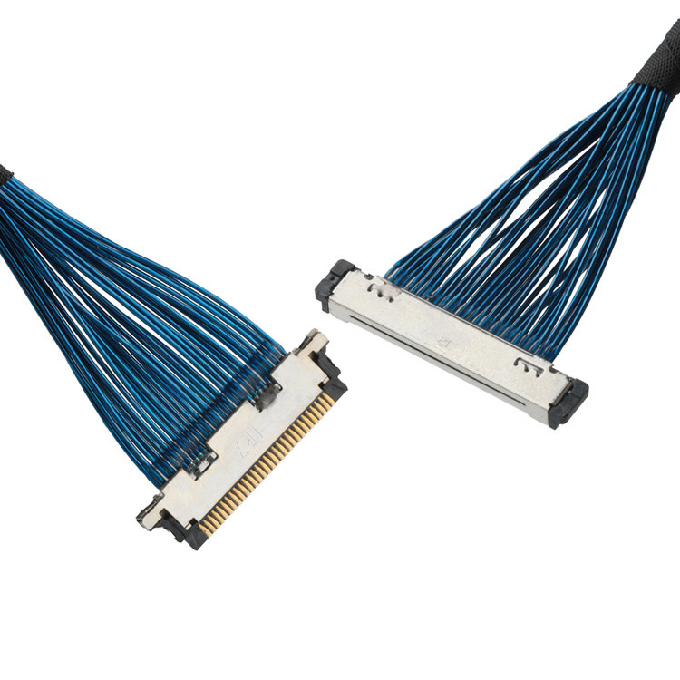 0.4mm 피치 코아시얼 케이블 커넥터 ROHS IPEX 마이크로 코아시얼 케이블 20380-R30T-06 ~ 20345-30T-32R