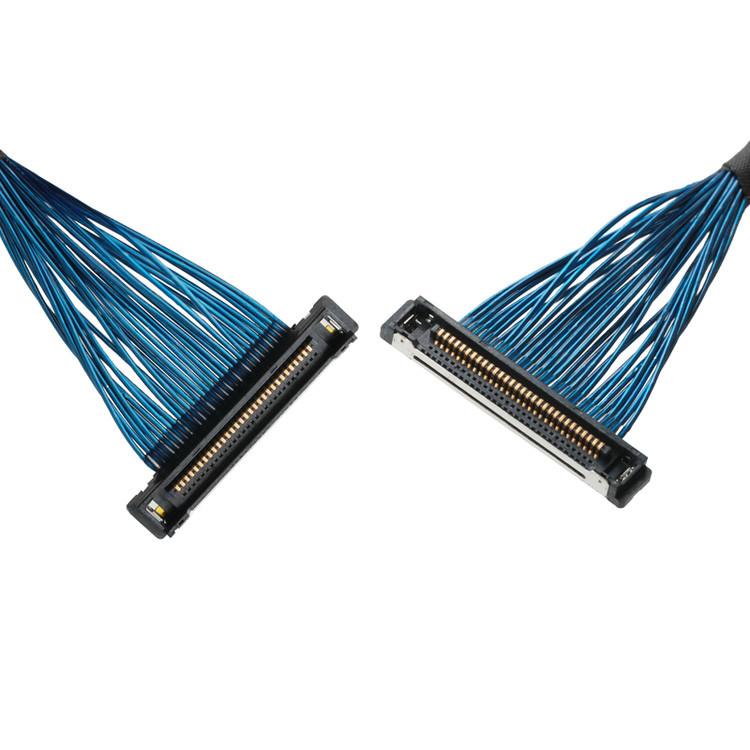 0.4mm 피치 코아시얼 케이블 커넥터 ROHS IPEX 마이크로 코아시얼 케이블 20380-R30T-06 ~ 20345-30T-32R
