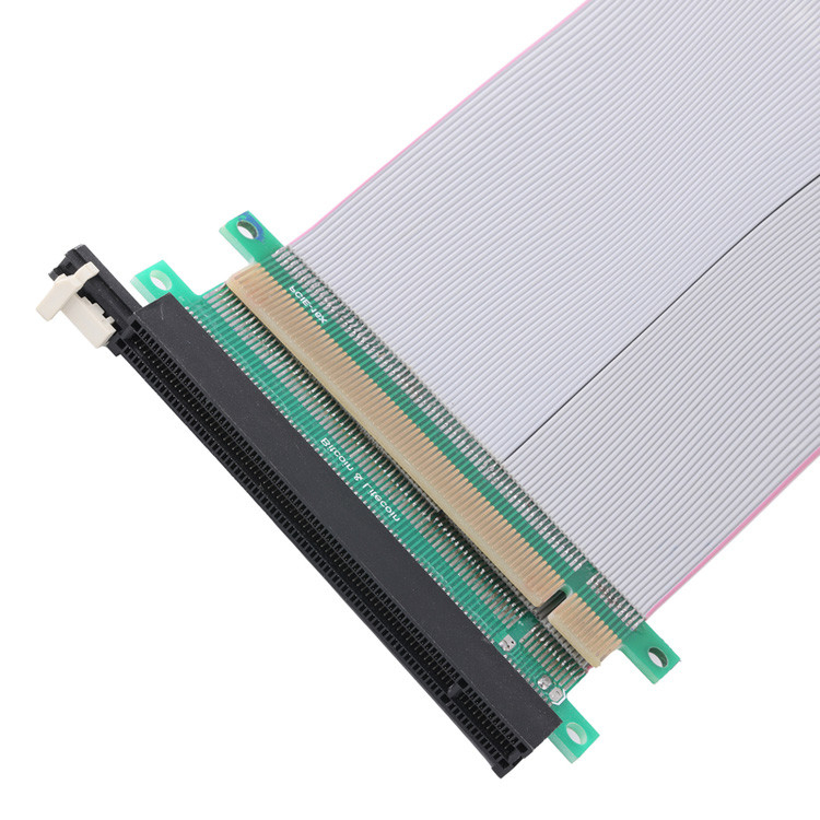 PCIE 그래픽 카드 연장 케이블 광산 기계 PCB 극히 얇은 코아시얼 케이블