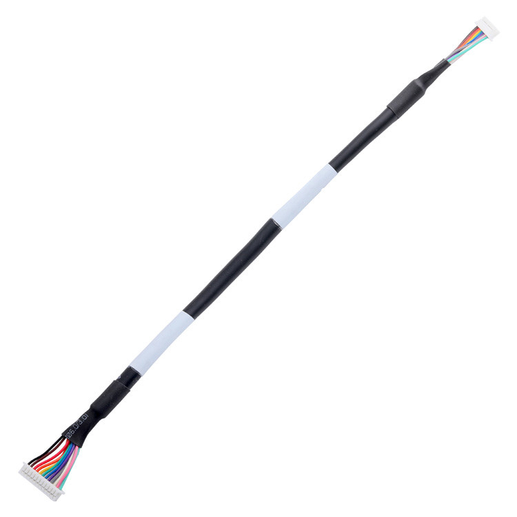Lvds 케이블 집합 MX1.25-12P HSGWP/N 1025-H-12P-N-HF UL20276 28AWG*12C OD 5.5mm