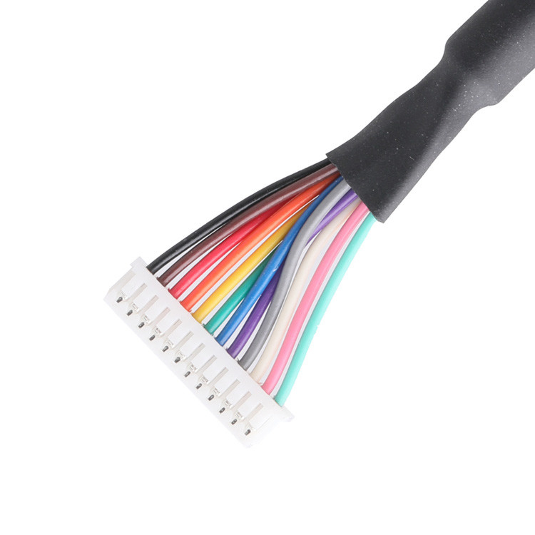Lvds 케이블 집합 MX1.25-12P HSGWP/N 1025-H-12P-N-HF UL20276 28AWG*12C OD 5.5mm