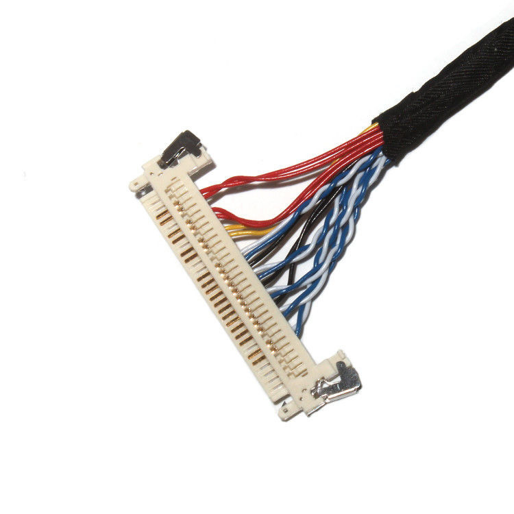 OEM/ODM 커스터마이징 길이 2.0mm 피치 LVDS 케이블 조립 30 핀 IPEX DF11-24DS-2C FI-X3OHL