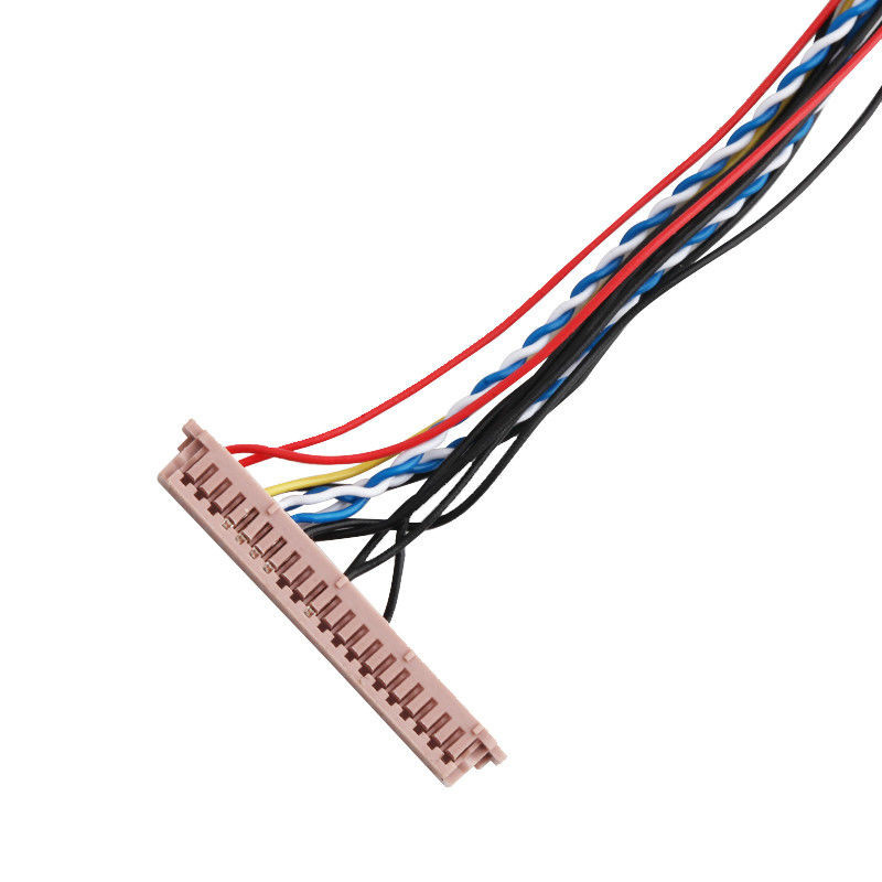 ISO14001 Lvds Lcd 케이블 집합 20453-230T ~ PH2.0 PHR-6P 1255H-2