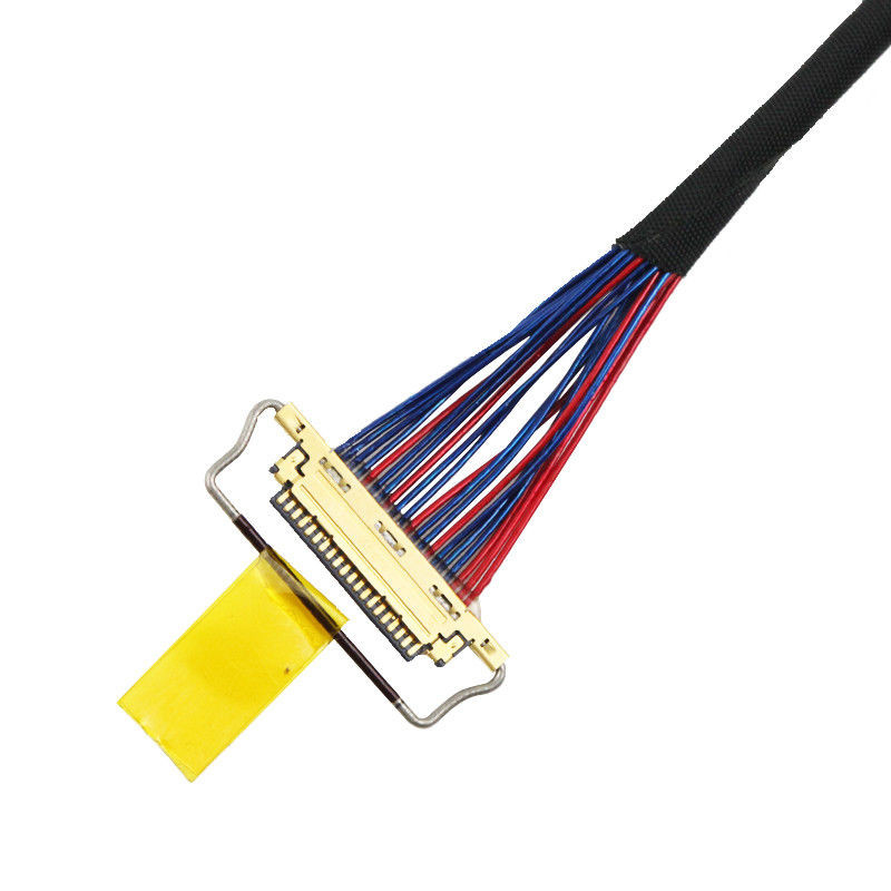 0.5mm Pitch 20453-220t-03 Lvds 케이블 조립 Df19g-20s To I-Pex ISO14001