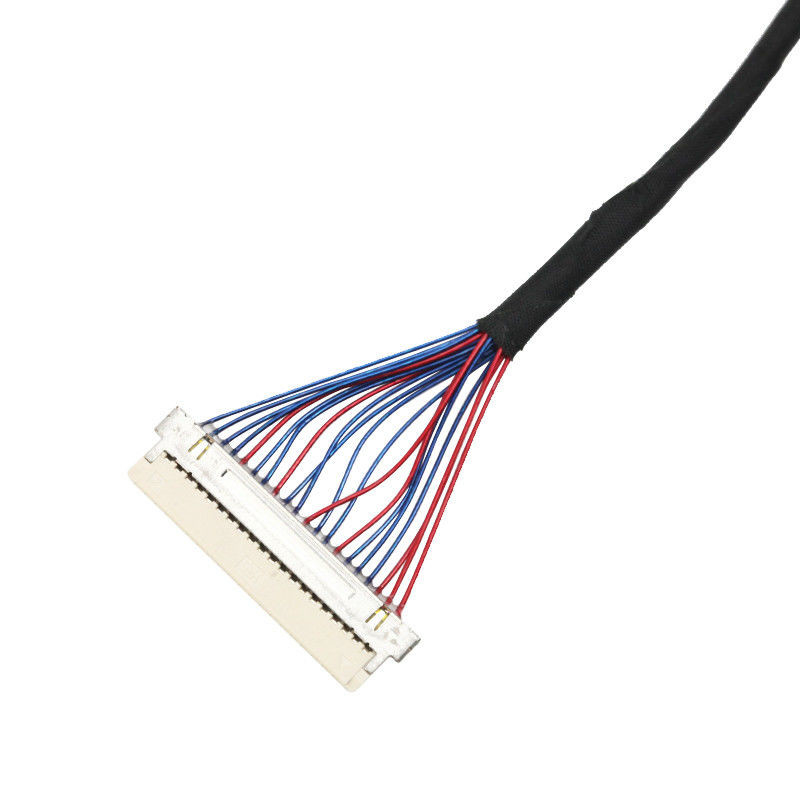 0.5mm Pitch 20453-220t-03 Lvds 케이블 조립 Df19g-20s To I-Pex ISO14001