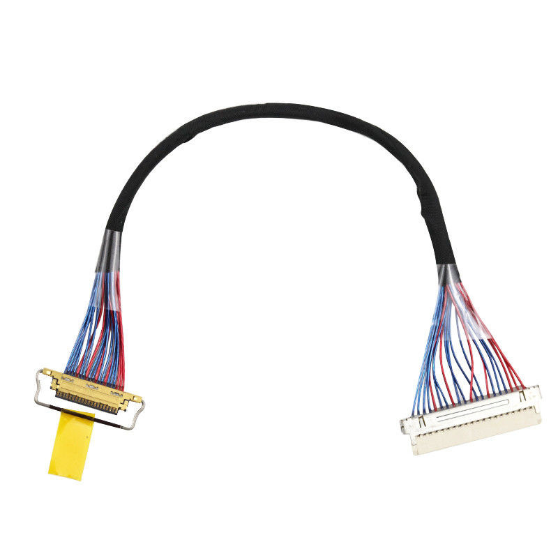 0.5mm Pitch 20453-220t-03 Lvds 케이블 조립 Df19g-20s To I-Pex ISO14001