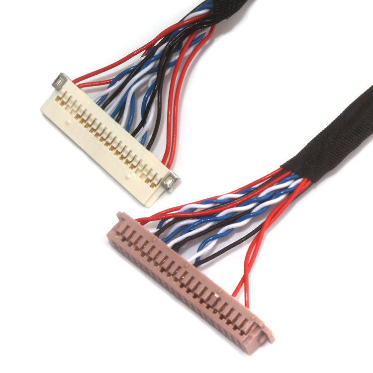LVDS 케이블 조립 피치 1.25mm 히로즈 DF13-40DS-1.25C DF 19G-20S