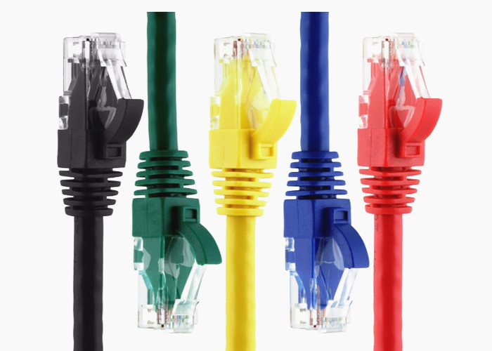 CAT6 RJ45 이더넷 패치 기가 비트 네트워크 LAN 원형 케이블