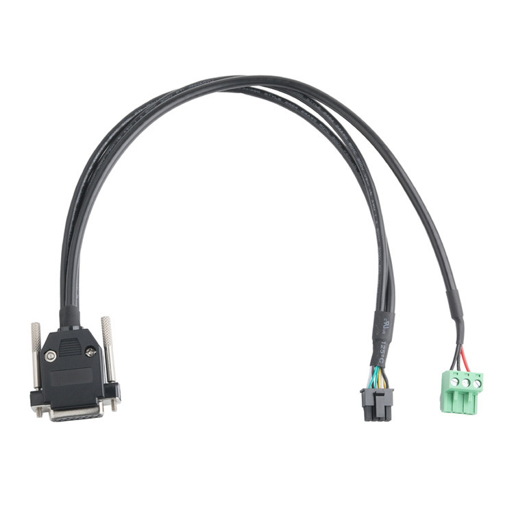 맞춤형 산업용 케이블 커넥터, 피치 3.0mm DB-15P 여성으로 HSG 43025-0800 및 피치 5.8mm 691352710003