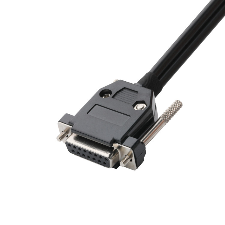 맞춤형 산업용 케이블 커넥터, 피치 3.0mm DB-15P 여성으로 HSG 43025-0800 및 피치 5.8mm 691352710003