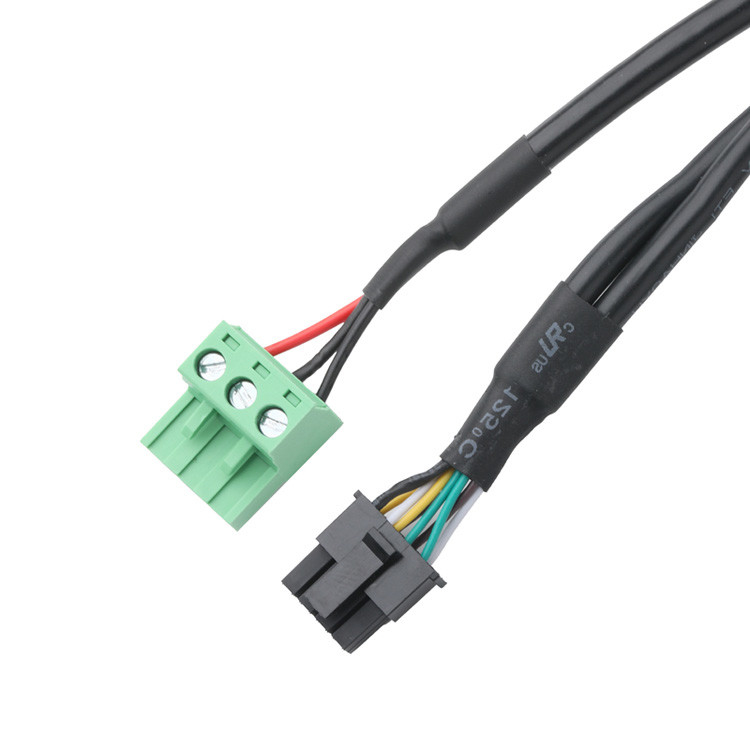 맞춤형 산업용 케이블 커넥터, 피치 3.0mm DB-15P 여성으로 HSG 43025-0800 및 피치 5.8mm 691352710003