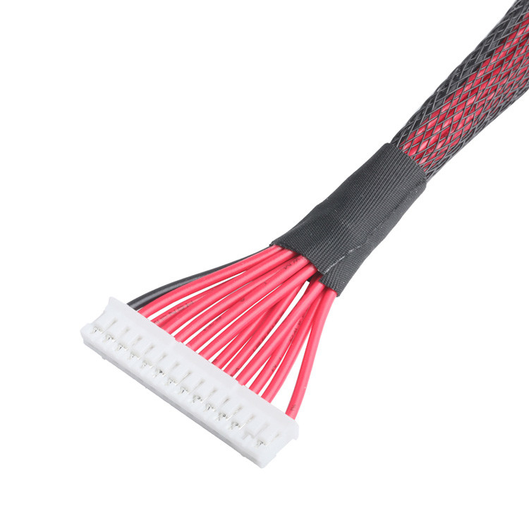 사용자 정의 케이블 조립 OEM/ODM ROHS For JST PH-14P 커넥터 LVDS 디스플레이 커넥터