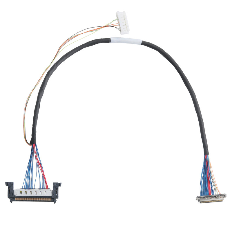 JAE FI-RE51-HL 및 JST EHR-7에서 IPEX 20679-040T-01 LVDS EDP 케이블 마이크로 코아시얼 케이블