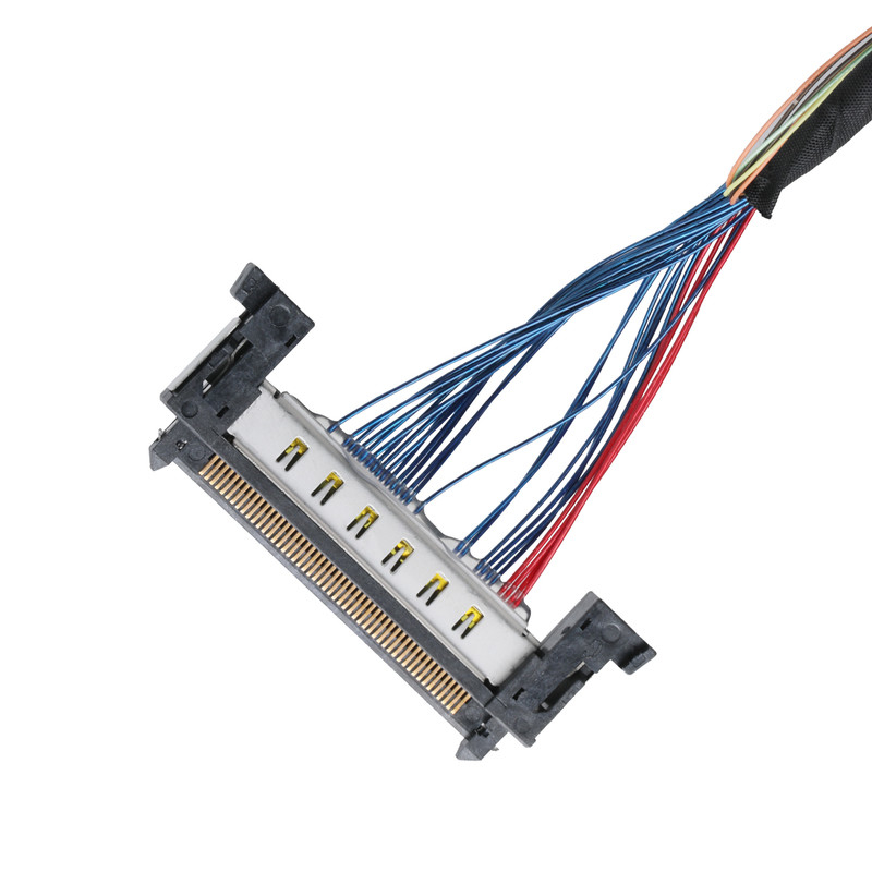 JAE FI-RE51-HL 및 JST EHR-7에서 IPEX 20679-040T-01 LVDS EDP 케이블 마이크로 코아시얼 케이블