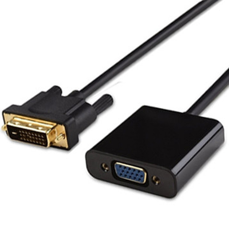 어댑터 VGA 또는 도킹을 위해, Lvds 10 인치 DVI-D에서 VGA 어댑터 케이블 커넥터 어댑터