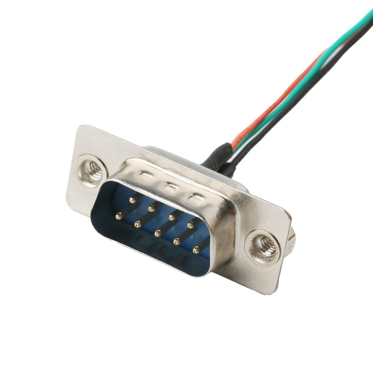 DB 9P LVDS 케이블 조립 D-SUB-9P 남성 용접기 MX1.25mm 4Pin 와이어 커넥터 OEM/ODM